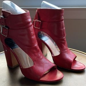 Laurence Dacade Leather Block Heel Sandals